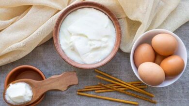 وصفة بروتين الشعر بالبيض والزبادي-التشافي بالغذاء