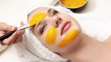 ماسك الكركم مع العسل لتنقية الوجه والبشرة