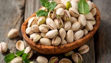 الفستق غذاء غني بالبروتين مع سعرات أقل-التشافي بالغذاء