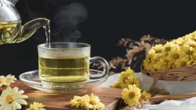 فوائد وطريقة تحضير شاي زهرة الأقحوان-التشافي بالغذاء