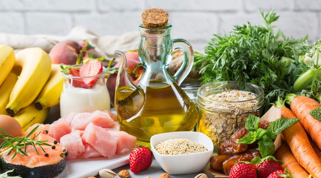 مجموعة أطعمة لنظام DASH diet الغذائي